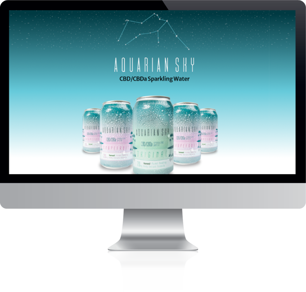 Aquarian Sky Water Website Example