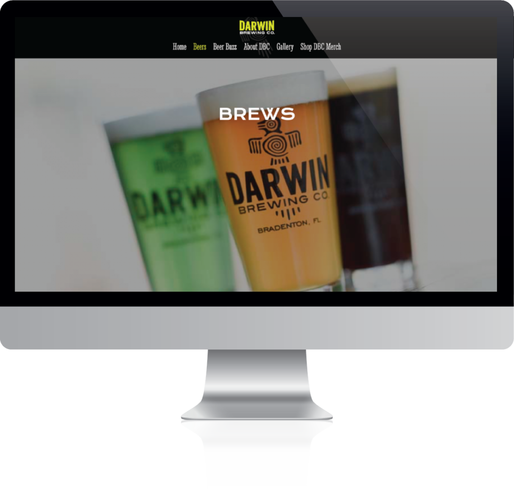 Darwin Brewing Company SiteVivid