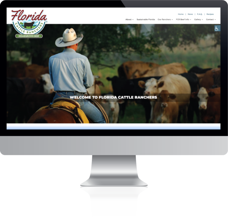 Florida Cattle Ranchers Website Example