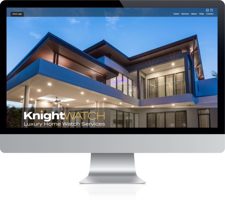 Knight Home Watch Website Example